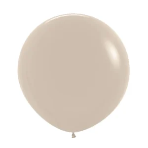 Ilmapallot Valkoinen hiekka 61cm 10kpl