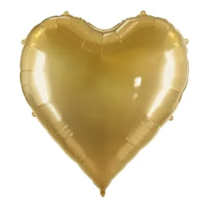 Kalvopallo Heart XXL, 136x129 cm, kullanvärinen