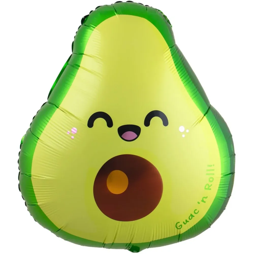 Kalvopallo - Kawaii Avokado - 52x60 cm