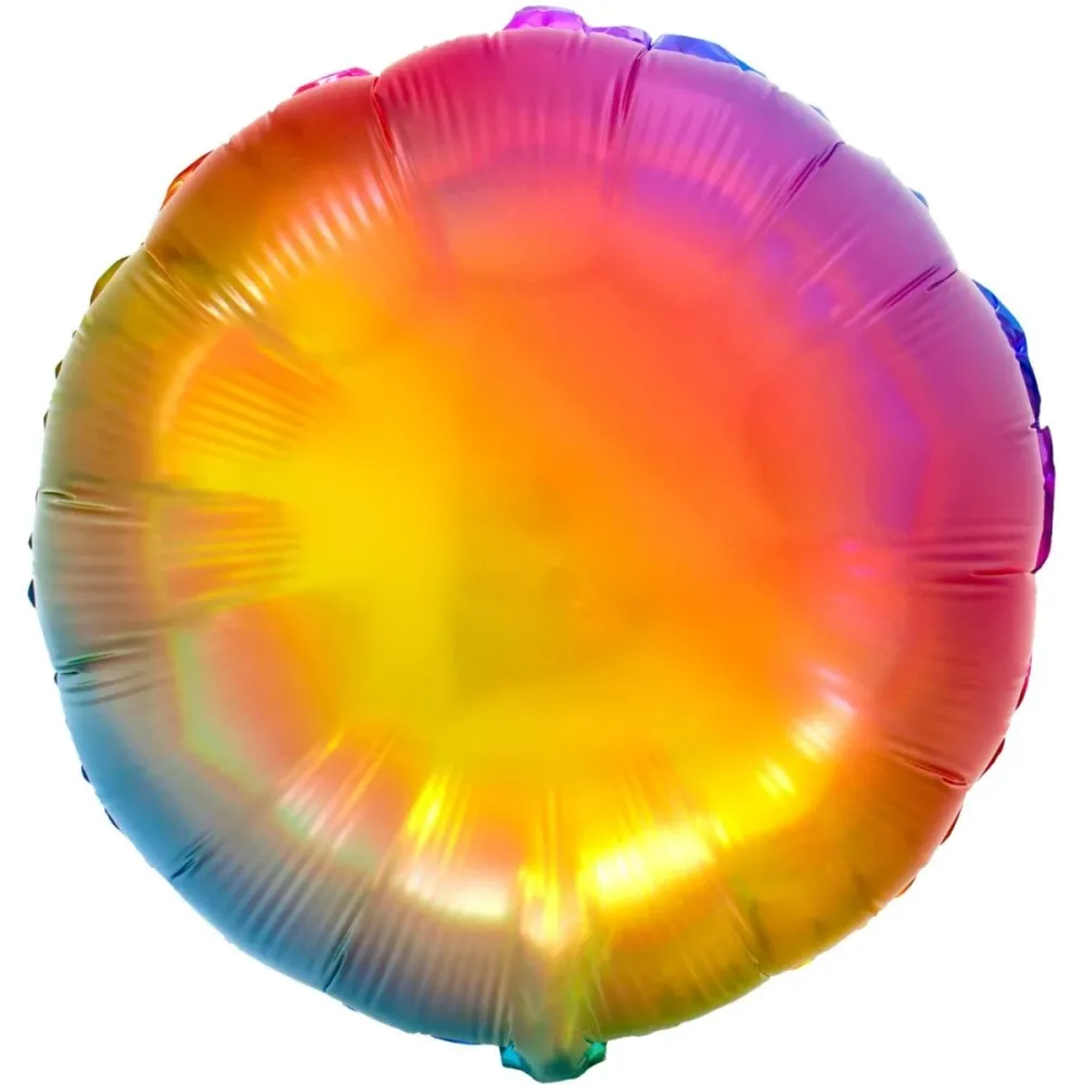 Kalvopallo pyöreä Yummy Gummy Rainbow - 45 cm