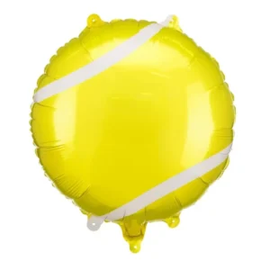Keltainen helium ilmapallo tennispallo tyhjä 35cm