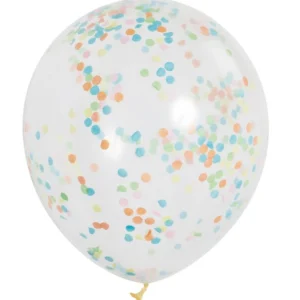 Konfetti ilmapallot värilliset 30.5cm 6kpl