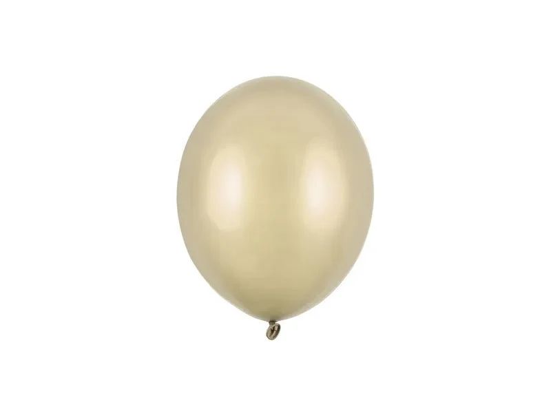 Kultaiset ilmapallot Metallinen kylmä kulta 12cm 100kpl