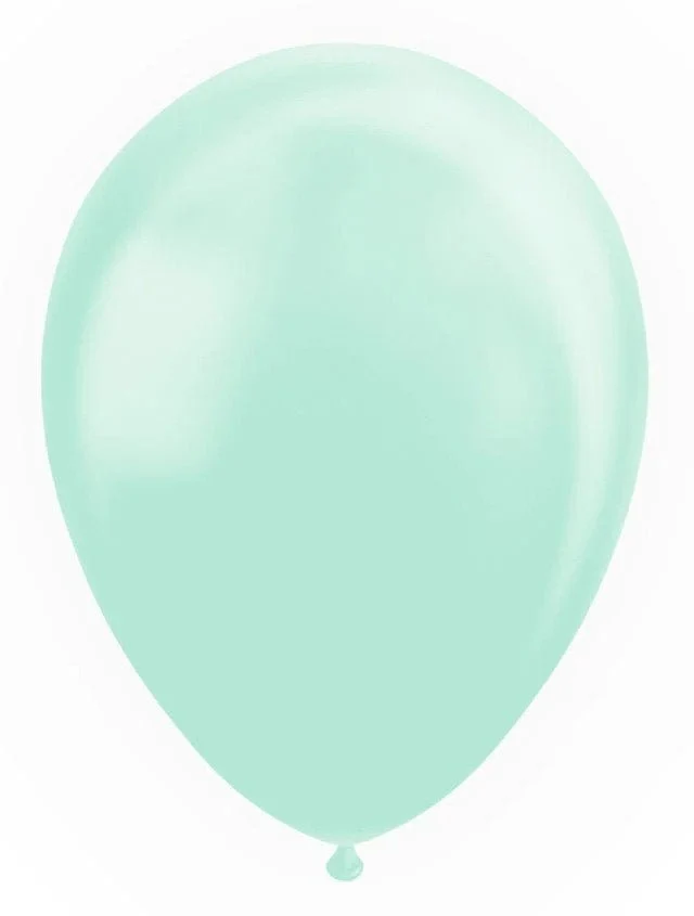 Mintunvihreä Ilmapallot pastelli Macaron 30cm 100kpl