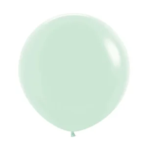 Mintunvihreät ilmapallot pastelli 61cm 3kpl