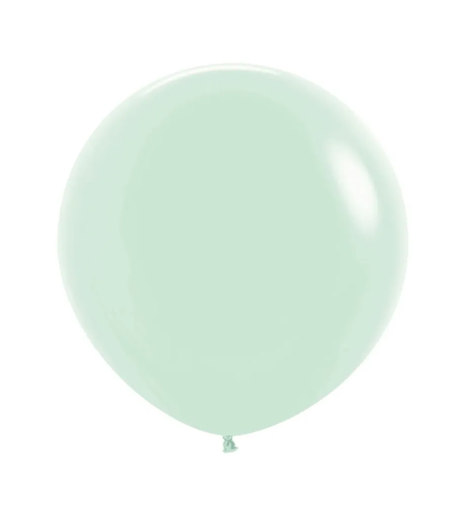 Mintunvihreät ilmapallot pastelli 61cm 3kpl