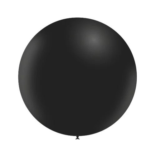 Musta jättiläinen ilmapallo 60cm