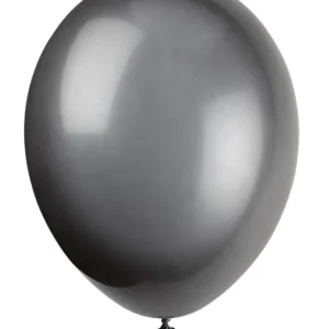 Mustat ilmapallot Gloss 30cm 10kpl