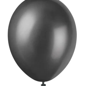 Mustat ilmapallot Ink Gloss 30cm 10kpl