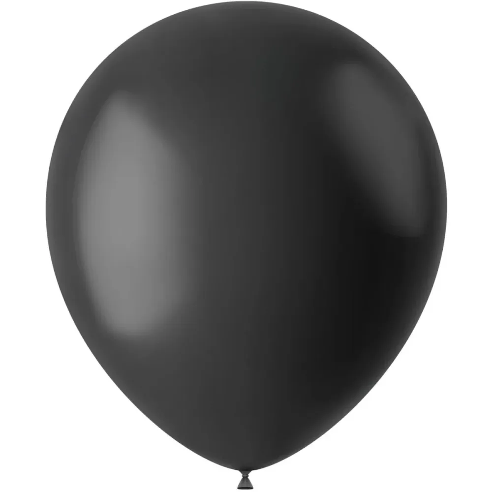 Mustat ilmapallot Midnight Black 33cm 100kpl
