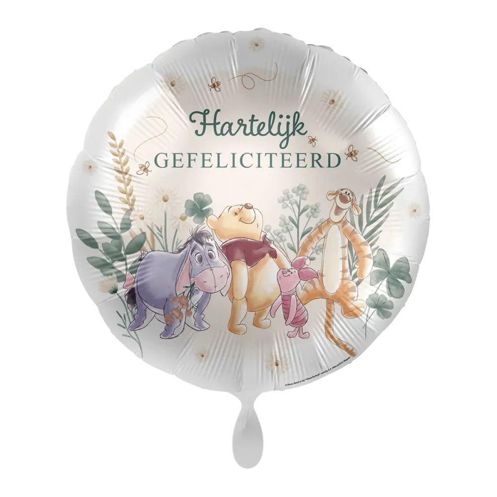 Nalle Puh Helium ilmapallo tyhjä 45cm