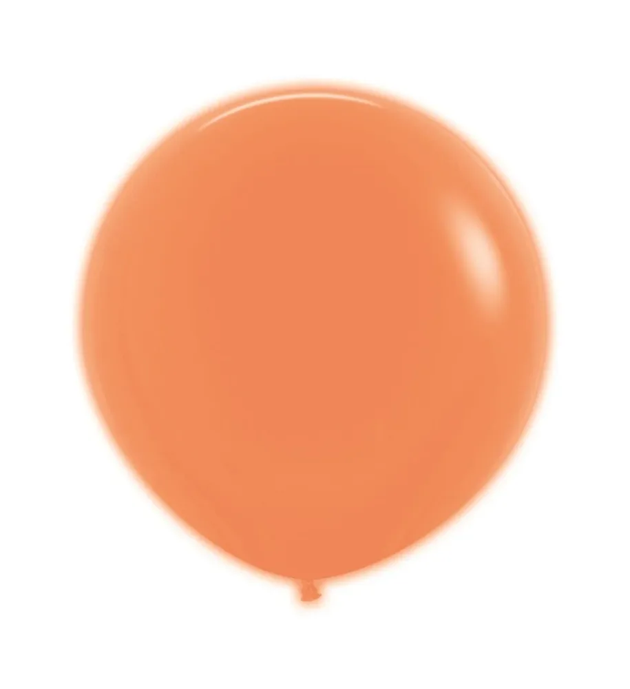 Neon oranssi ilmapallot 61cm 3kpl