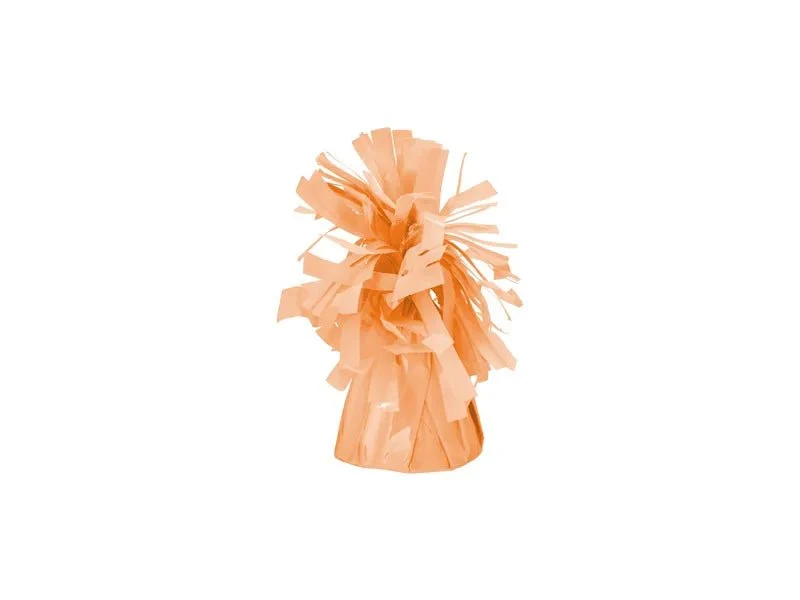 Oranssi ilmapallo paino pastelli 7cm 4kpl