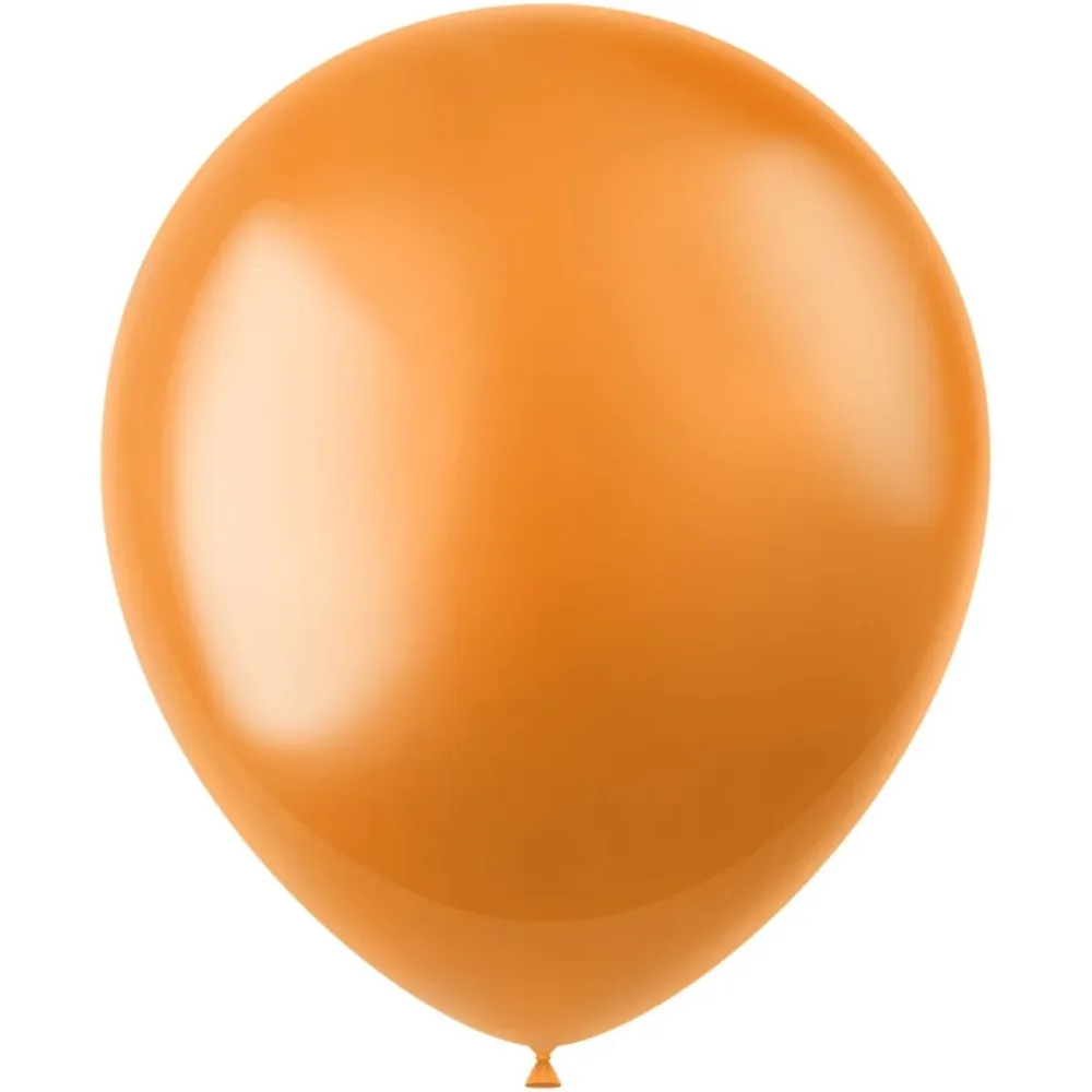 Oranssi ilmapallot Metallic Marigold Orange 33cm 100kpl 100kpl