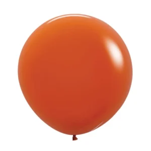 Oranssi ilmapallot Sunset 61cm 3kpl