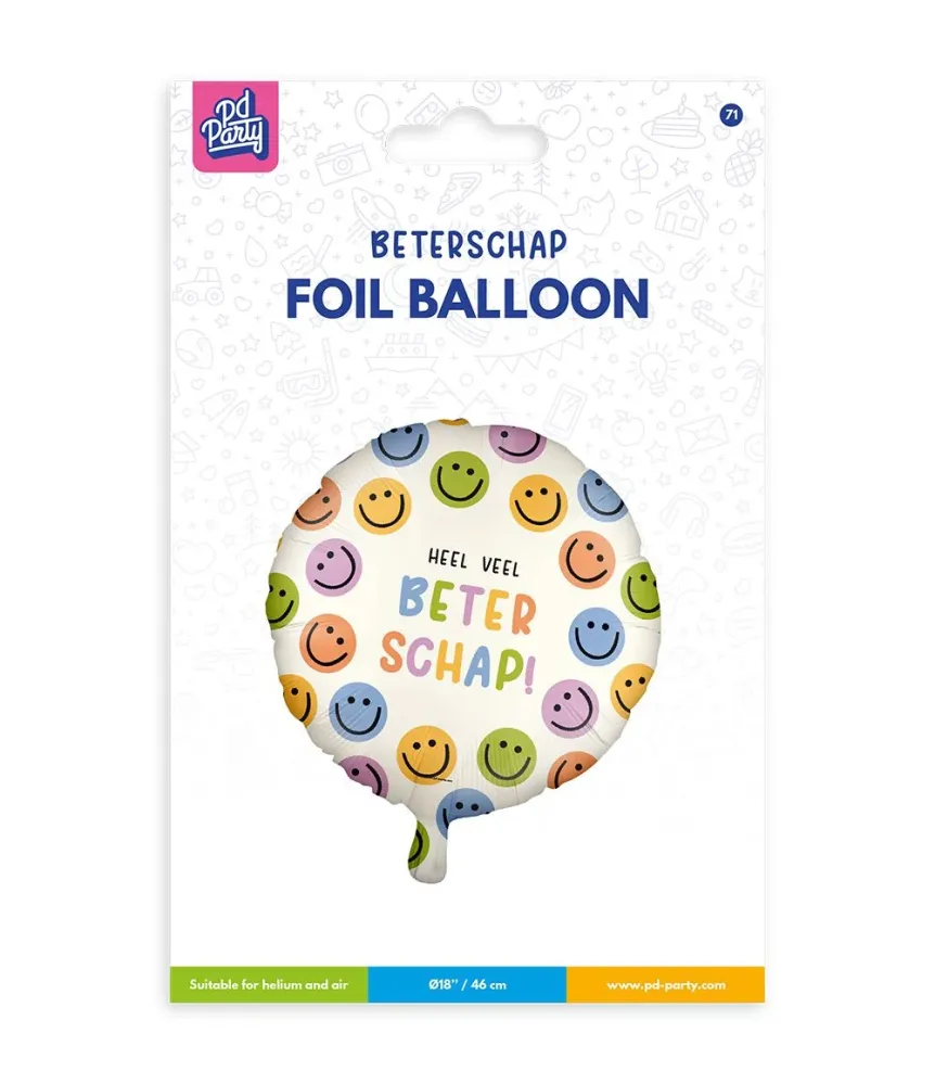 Parane hyvin helium ilmapallo tyhjä 46cm