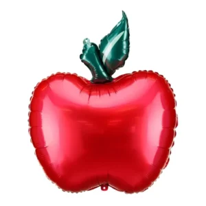Punainen vihreä helium ilmapallo Apple tyhjä 69cm