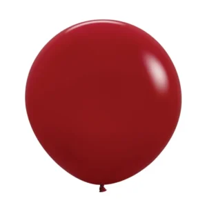 Punaiset ilmapallot Bordeaux 61cm 3kpl