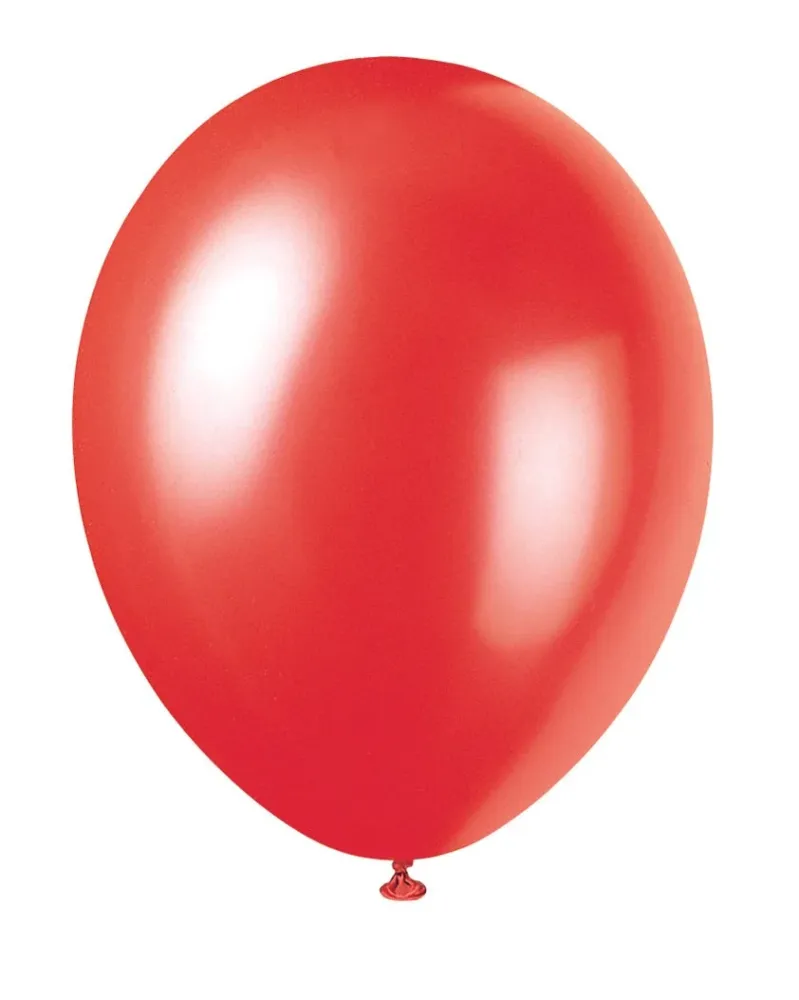 Punaiset ilmapallot Gloss 30cm 10kpl
