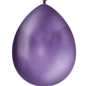 Purppura ilmapallot metalli 30cm 10kpl