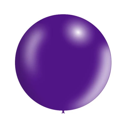 Purppura jättiläinen ilmapallo metallinen 60cm