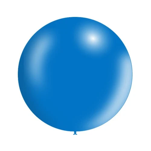 Sininen jättiläisilmapallo metallinen 60cm