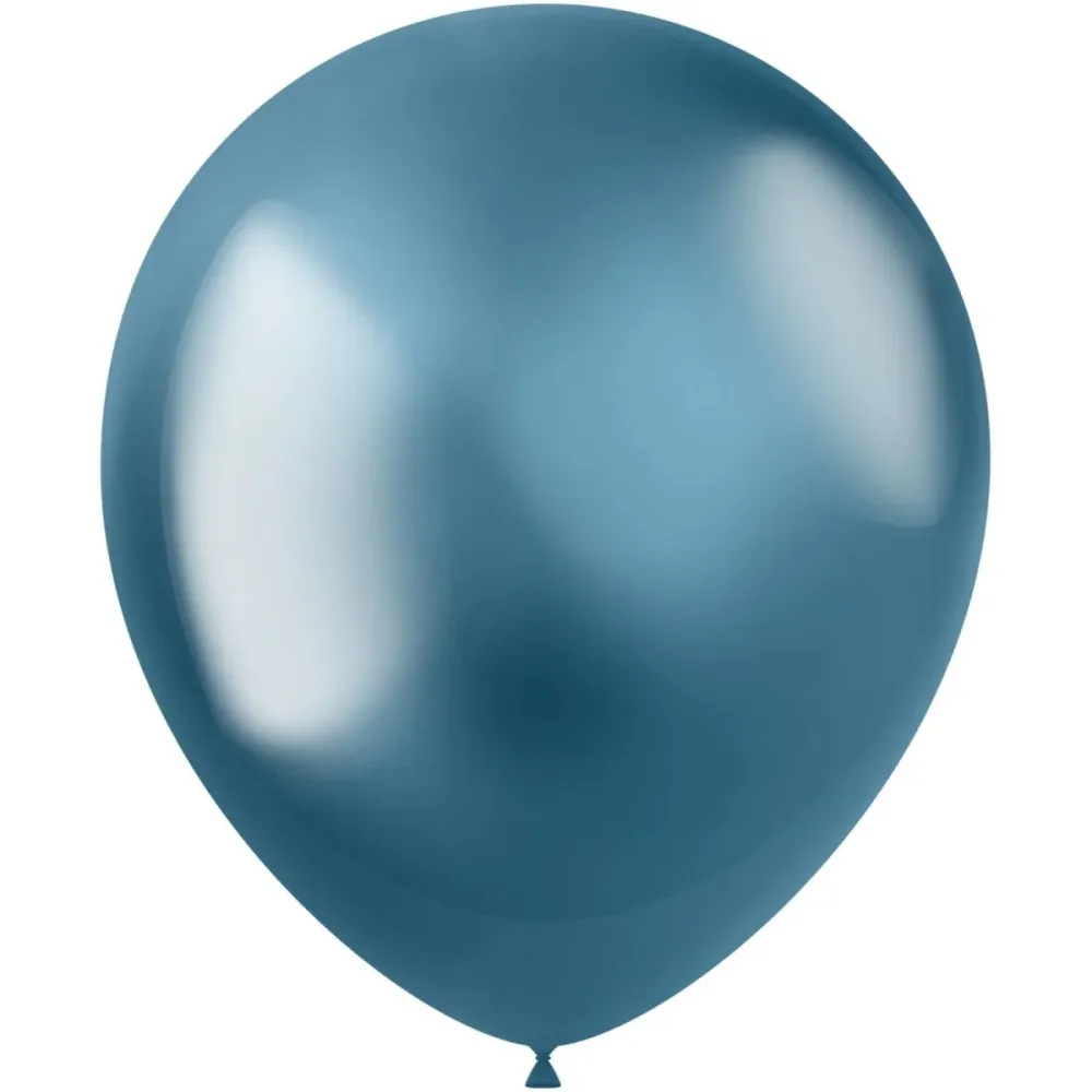 Siniset ilmapallot Chrome 33cm 10kpl