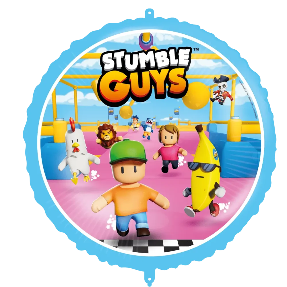Stumble Guys Helium ilmapallo tyhjä 46cm