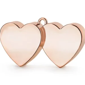 Sydän ilmapallo paino Rose Gold 11.5cm