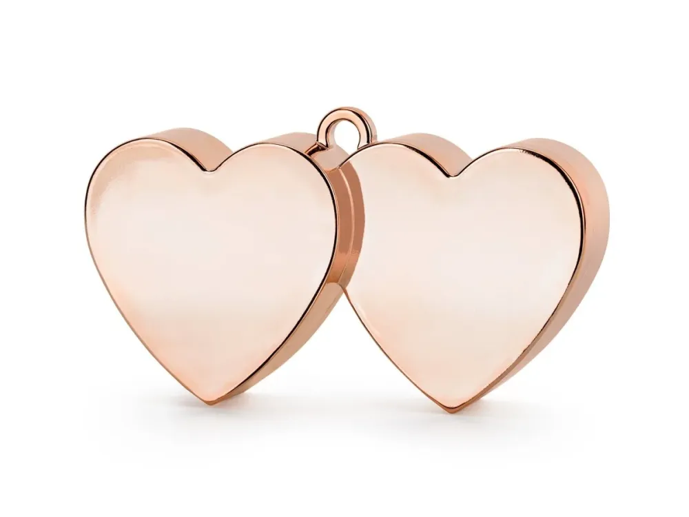 Sydän ilmapallo paino Rose Gold 11.5cm