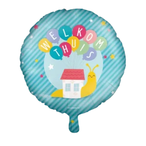 Tervetuloa kotiin helium ilmapallo tyhjä 46cm