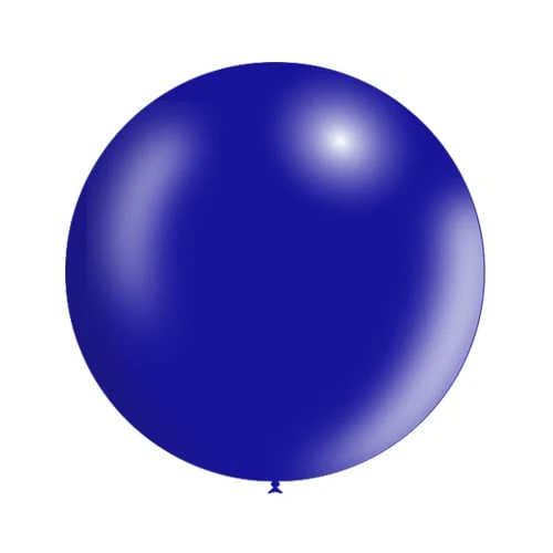 Tummansininen jättiläinen ilmapallo metallinen 60cm