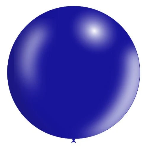 Tummansininen jättiläinen ilmapallo XL metallinen 91cm