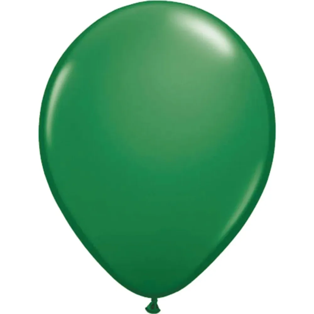 Tummanvihreät ilmapallot 30cm - 100 kpl