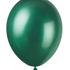 Tummanvihreät ilmapallot Gloss 30cm 10kpl