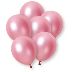 Vaaleanpunaiset ilmapallot 30cm 8kpl Latex