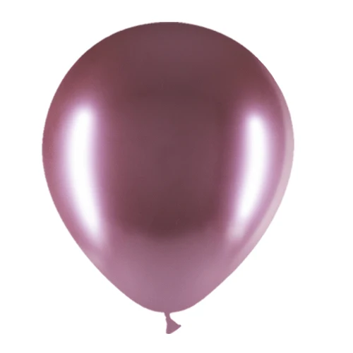 Vaaleanpunaiset ilmapallot Chrome 30cm 50kpl