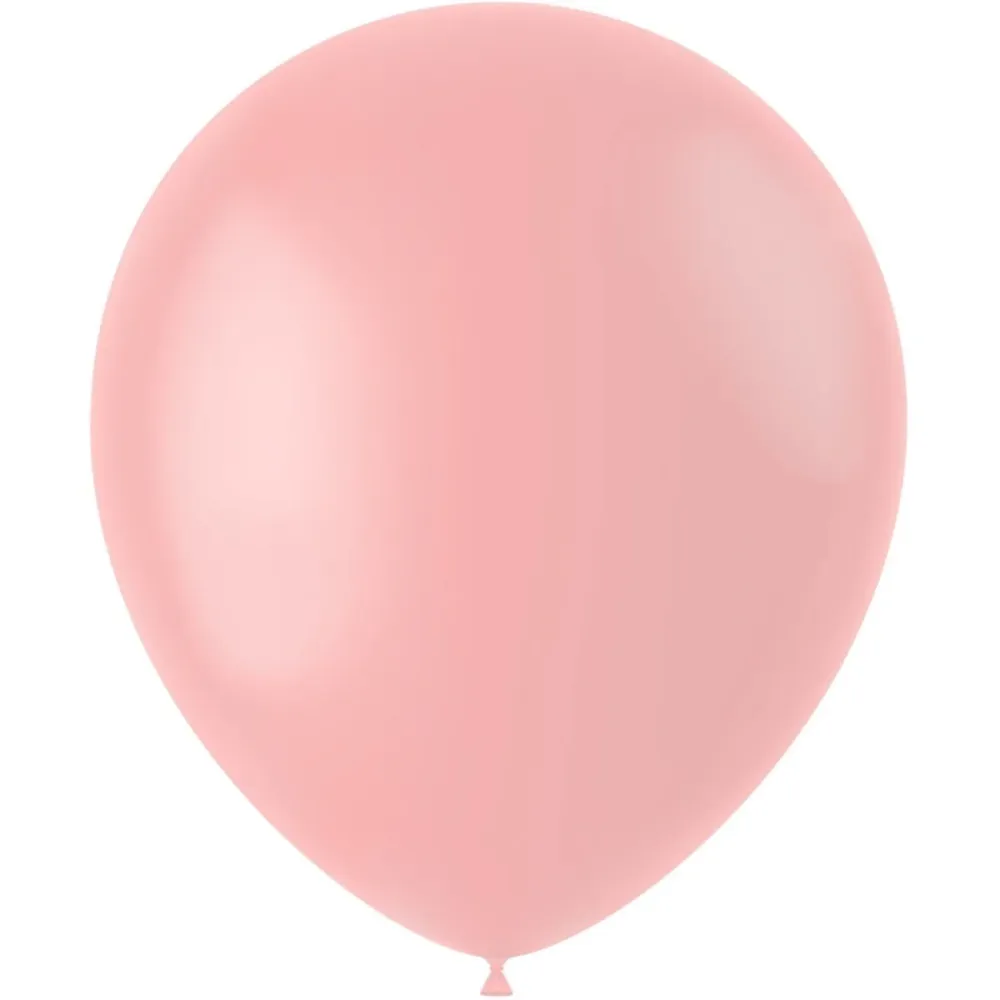 Vaaleanpunaiset ilmapallot jauhe vaaleanpunainen 33cm 100kpl