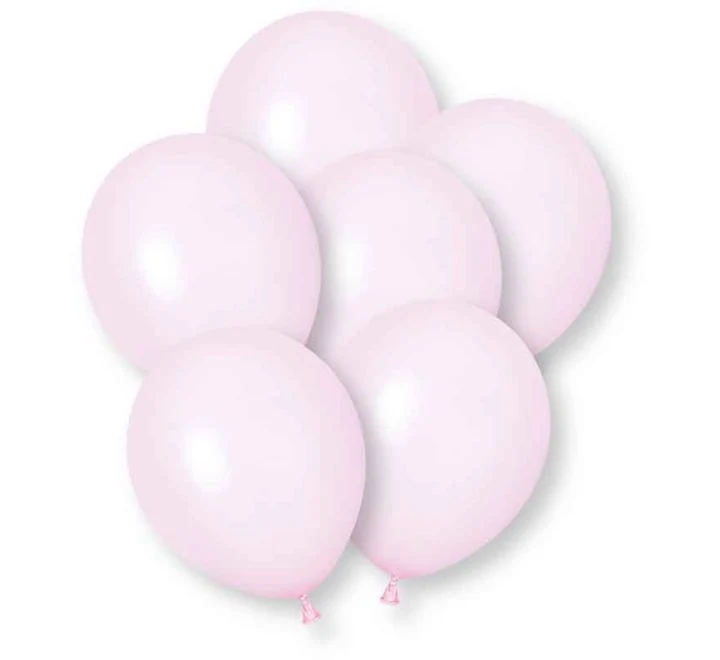 Vaaleanpunaiset ilmapallot Premium 30cm 10kpl