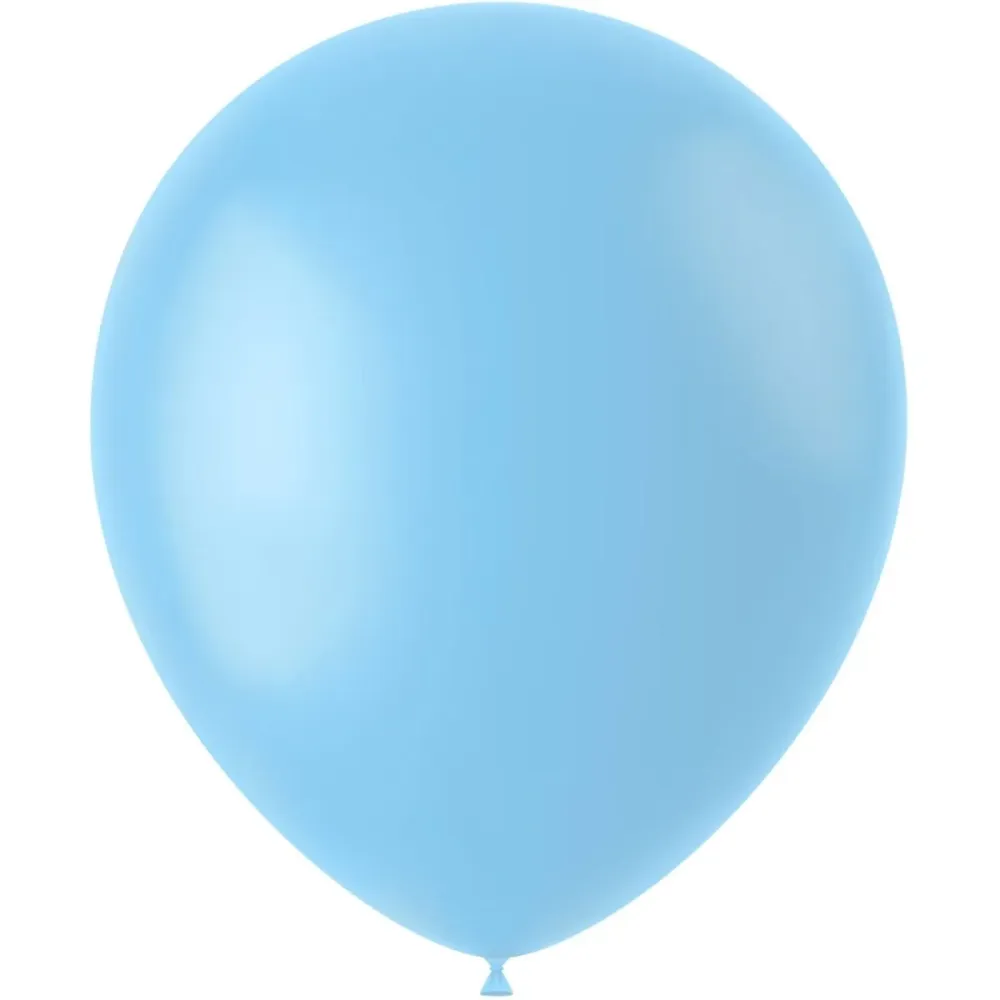 Vaaleansiniset ilmapallot jauhe sininen 33cm 100kpl