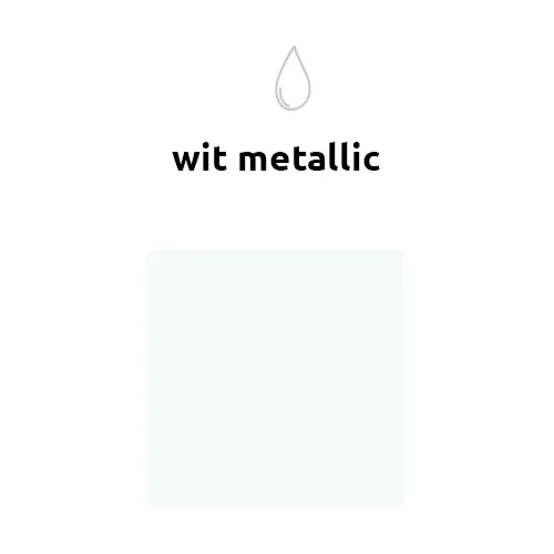 Valkoinen jättiläisilmapallo metallinen 60cm