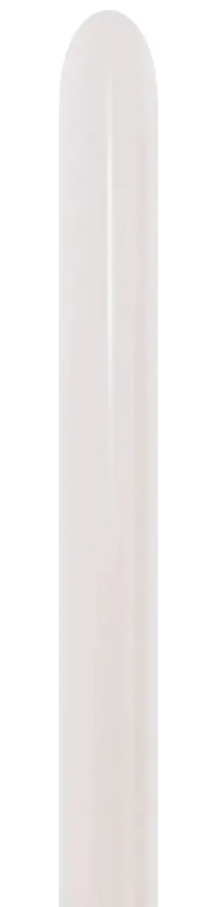 Valkoinen mallinnus ilmapallot Kiiltävä 1.52m 50kpl