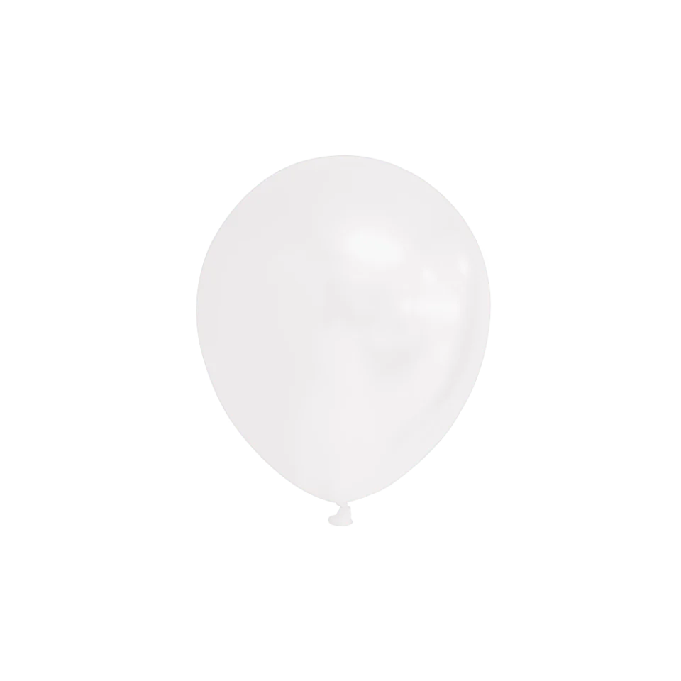 Valkoiset ilmapallot 13cm 100kpl
