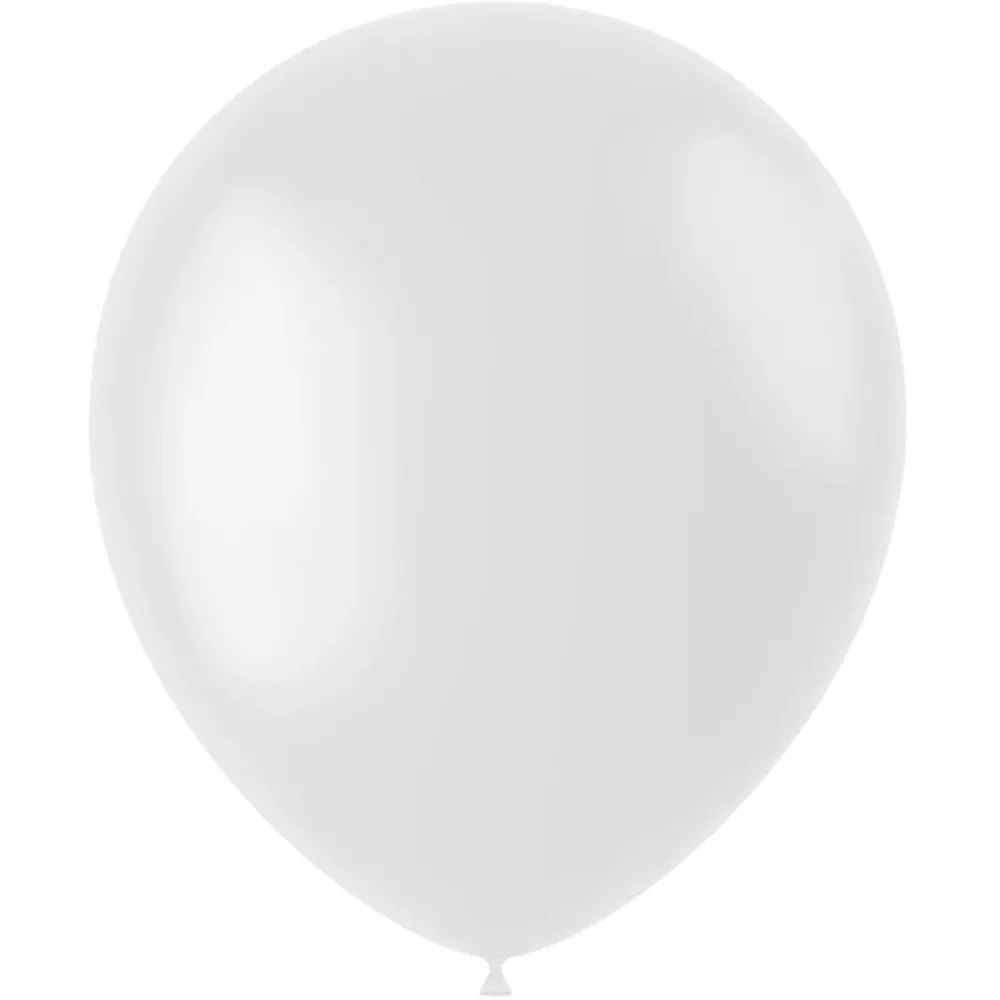 Valkoiset ilmapallot Kookos Valkoinen 33cm 50kpl