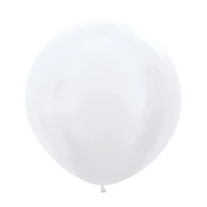 Valkoiset ilmapallot Pearl 61cm 3kpl