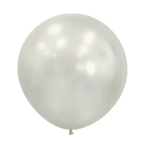 Valkoiset ilmapallot Silk 61cm 3kpl
