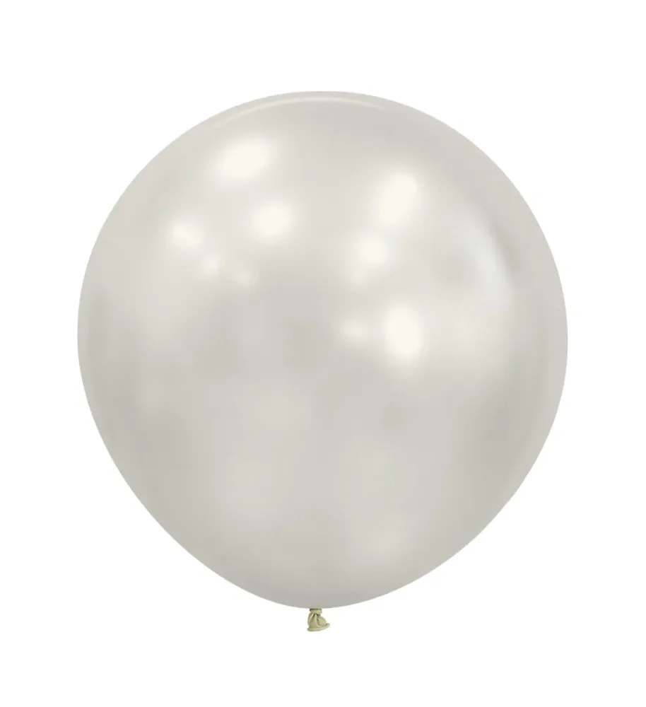 Valkoiset ilmapallot Silk 61cm 3kpl