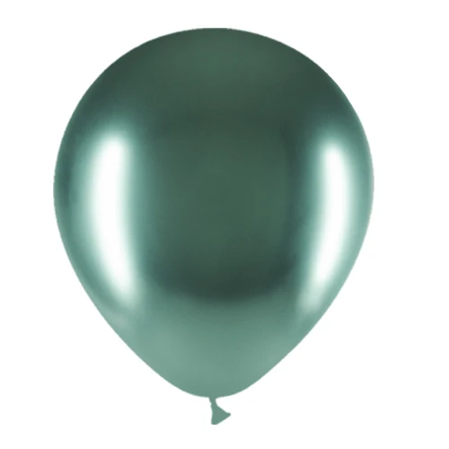 Vihreät ilmapallot Chrome 30cm 50kpl