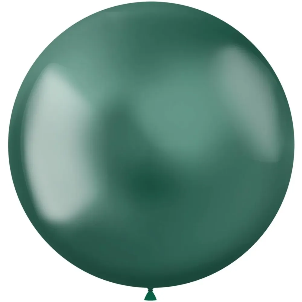 Vihreät ilmapallot Chrome 48cm 5kpl