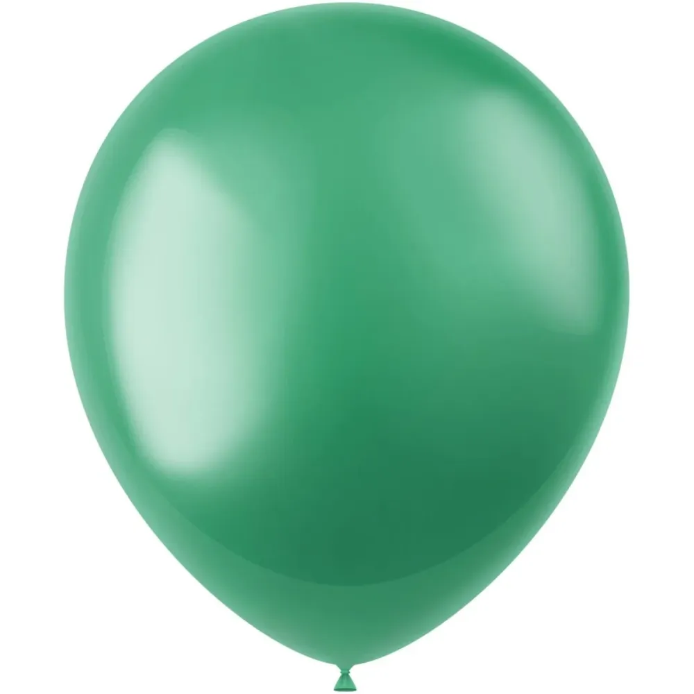 Vihreät ilmapallot Metallinen kuninkaallinen vihreä 33cm 10kpl
